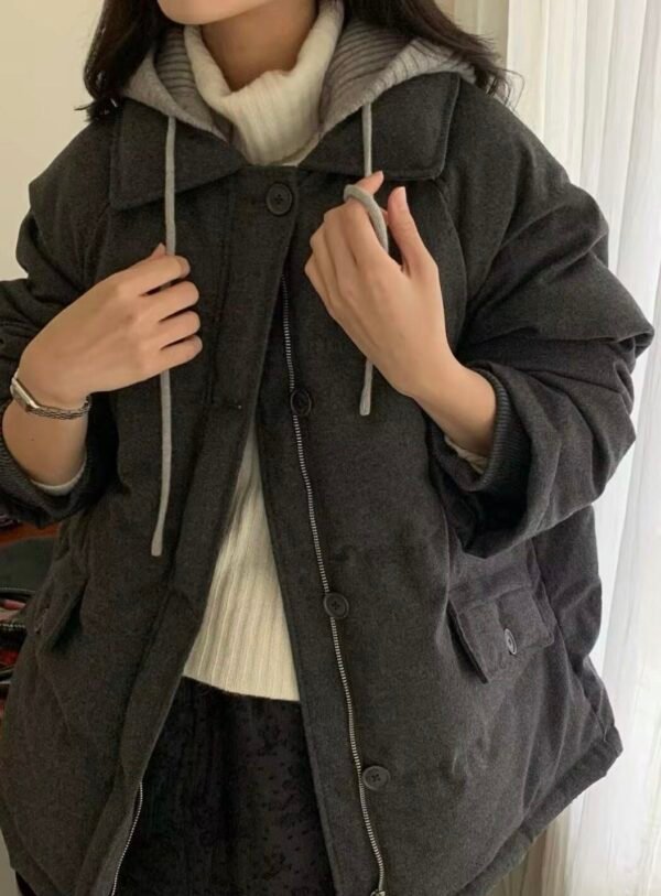 S__62046240_0 針織連帽拼接羽絨外套