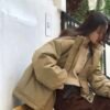 立體連帽羽絨外套