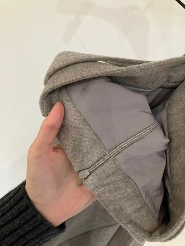 腰帶排扣造型半裙