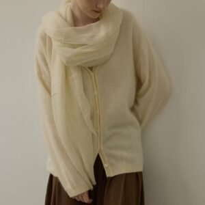 S__63389805_0 雙條紋素色針織外套