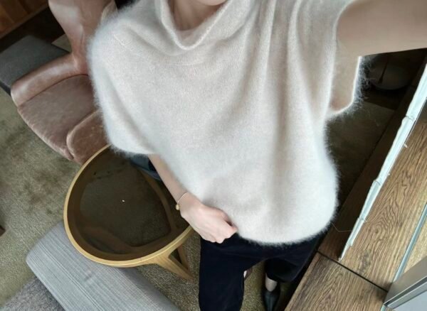 S__63397969_0 寬鬆高領羊絨背心