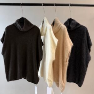 S__63397972 寬鬆高領羊絨背心