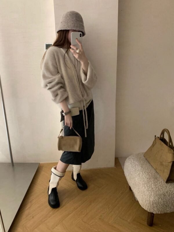 S__63406094_0 氣質綁帶羊絨外套